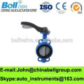 Manual Butterfly Valves / Cast Steel Butterfly Valve / Made in China Valve